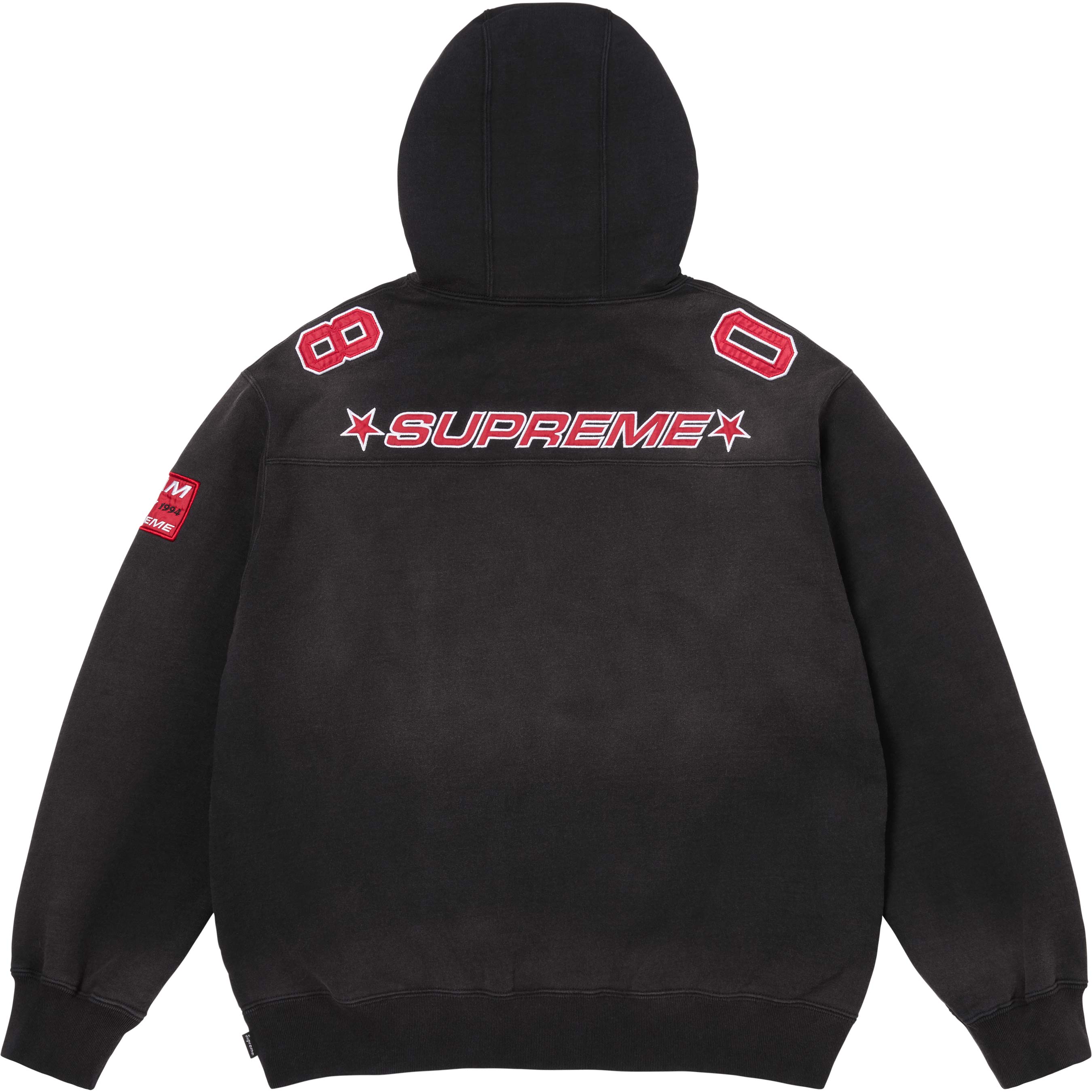 Football Jersey Hooded Sweatshirt view 2